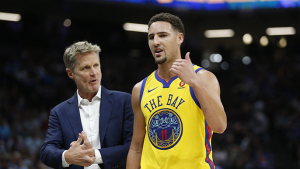 Steve Kerr: ‘A little’ frustration led to stating Klay Thompson likely will miss year