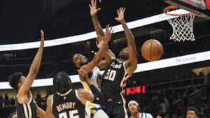 Warriors blasted by five-win Hawks, hold on to worst record by half game