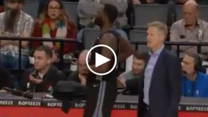 Draymond Green appears to swear at Blazers assistant, says he’s ‘cheating the game’