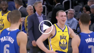 Alen Smailagic forgets he’s wearing practice jersey; Warriors remember he’s 19