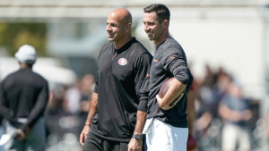 Kyle Shanahan ‘pumped’ to keep Robert Saleh, reveals unselfish Ahkello Witherspoon moment