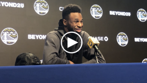 Andrew Wiggins on ‘Woah’ moment and what Steve Kerr learned about him from Tom Thibodeau