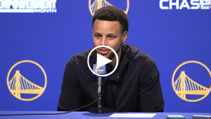 Stephen Curry recounts weirdest part about his return