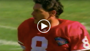 Steve Young recounts the most upset he ever was on a football field