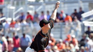 Two Giants newcomers turned heads of Kapler, Harris during spring training