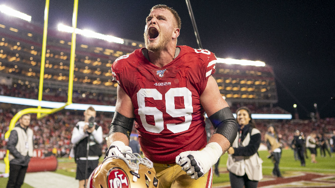 Why Mike McGlinchey expects to be healthier in 2020