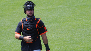 Farhan Zaidi explains why Joey Bart still hasn’t been called up