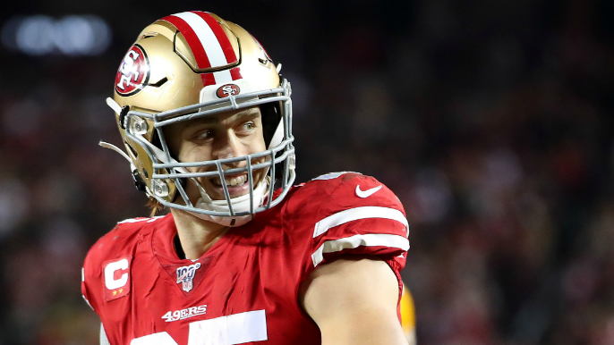 George Kittle discredits report that he’s agreed to six-year extension with 49ers