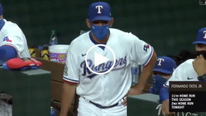 Fernando Tatis Jr. angers Rangers by hitting grand slam on 3-0 count in blowout
