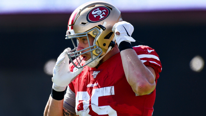 Where 49ers stand on injuries: George Kittle and Mohamed Sanu’s chances to play Sunday