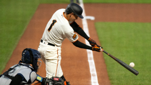 Giants have a blast in a strange Oracle Park road game