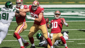 Garoppolo, Mostert both ruled out for second half vs. Jets