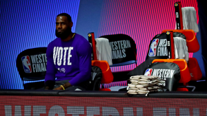 Lakers formally complain to NBA about LeBron James’ low free throw numbers in WCF