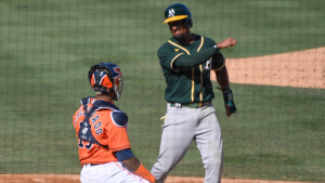 A’s survive dramatic, homer-filled Game 3 in Astros showdown