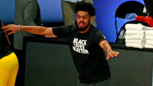 Quinn Cook says Lakers bus left arena without him: ‘Gotta walk back after I win a f***in ring wtf’