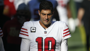 There was ‘tension, clashing’ within 49ers regarding severity of Garoppolo’s ankle injury [report]