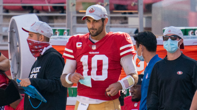 Despite liking Zach Wilson, Steve Young cautions 49ers moving on from Jimmy Garoppolo