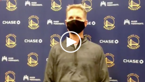 Steve Kerr notes difference in Stephen Curry, who’s ‘never played better’