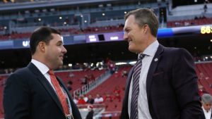 Jed York, John Lynch hint at Kyle Juszczyk signing, seem to be having a very good time