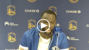 Draymond Green explains why he’s not motivated by play-in game