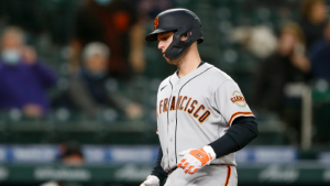 ‘Don’t think I have done that in a while’: Buster Posey is pouncing on pitches again