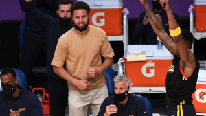 Klay Thompson offers promise to fans immediately following Warriors loss