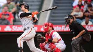 Giants jump on Angels early, coast with another DeSclafani shutout
