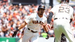 LaMonte Wade Jr. sparks Giants early to avoid Pirates sweep