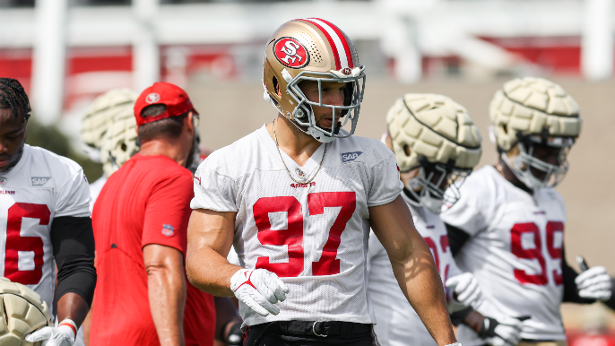 49ers Notebook: Garoppolo talks Lance awkwardness and Bosa, Ford, Hurd return