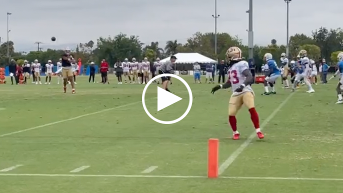 49ers Practice Report: Lance gets a real run with the starters