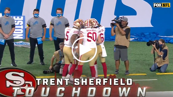 Trey Lance’s first career pass is 49ers’ first touchdown of the season