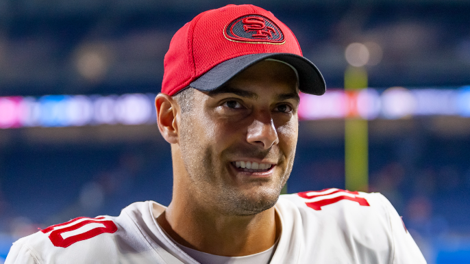 ‘He’s not wrong’: Garoppolo admits difficulty of quarterback situation