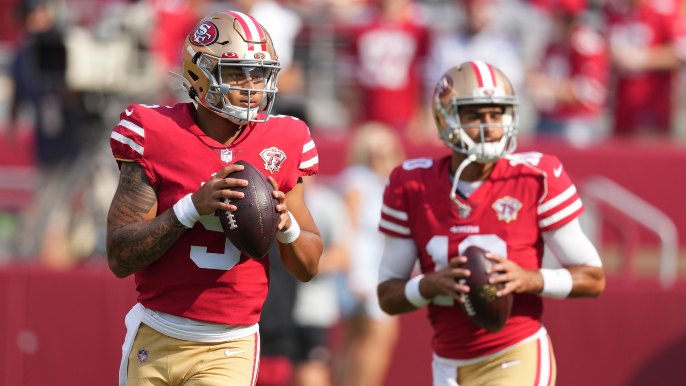 Steve Young explains why Garoppolo, Lance situation is ‘fraught with terror’