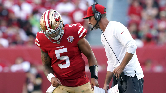 Kyle Shanahan assesses Trey Lance’s second-half performance