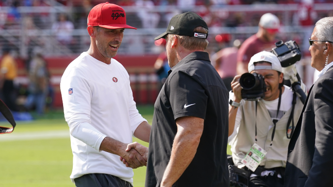 Kyle Shanahan reacts to Jon Gruden’s resignation amid email scandal