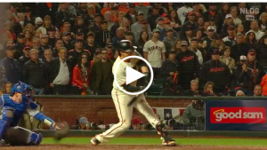 Giants’ magical season ends on questionable check-swing call