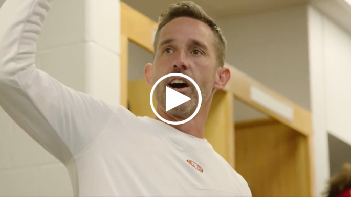 Kyle Shanahan was hyped during f-bomb filled postgame speech