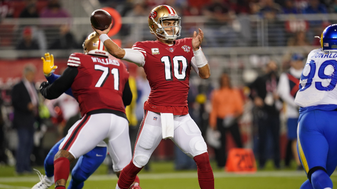Steve Young breaks down how 49ers’ tactical adjustment has benefited Garoppolo