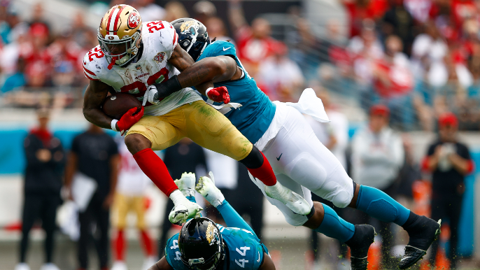 49ers steamroll Jaguars to notch second-straight blowout win