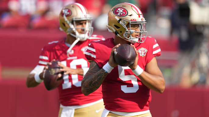 49ers plan to trade Garoppolo in offseason, start Lance in 2022 [report]