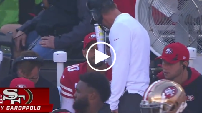 Joe Staley explains how Garoppolo’s reaction to being yelled at by Shanahan shows growth