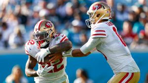 John Lynch breaks down 49ers’ ‘all hands on deck’ running back situation on KNBR