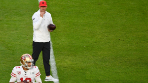 Shanahan clarifies Garoppolo thumb injury, explains conflicting reports