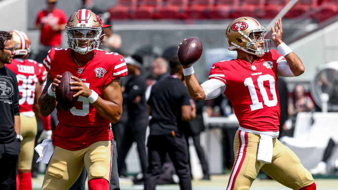 Shanahan provides early assessment of Garoppolo, talks Lance’s performance