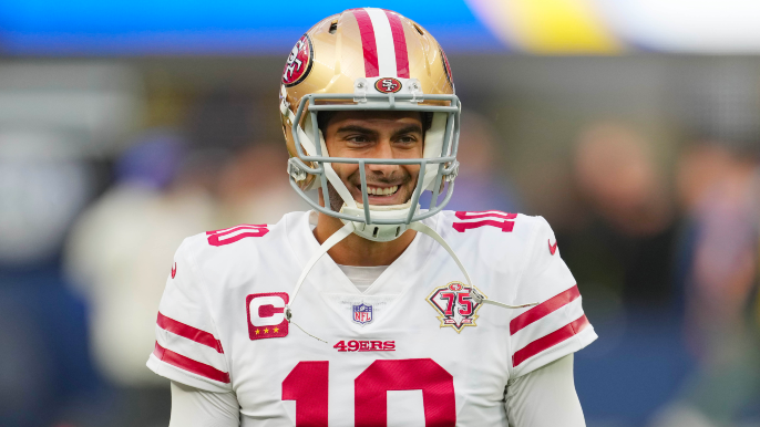 Garoppolo odds: Latest update has three teams tied for most likely to land QB