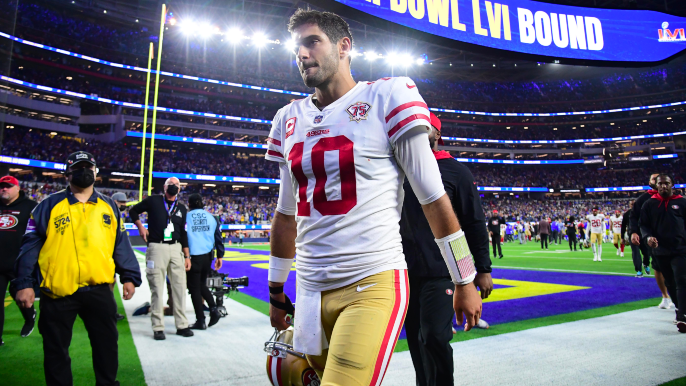 Ian Rapoport explains how Garoppolo’s trade value could increase throughout offseason