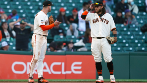 Giants players react to MLB canceling games