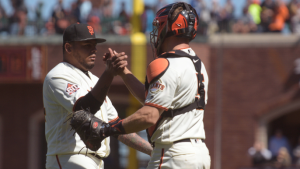 Dodgers add former Giants hard-throwing reliever [report]