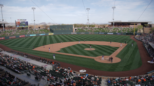 Bats arrive for Giants in Cactus League Game 2