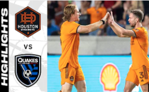 HIGHLIGHTS: Houston Dynamo FC vs. San Jose Earthquakes